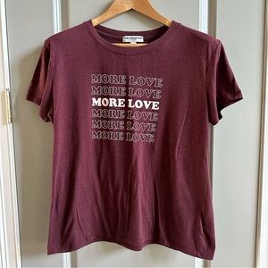 Sub Urban Riot More Love T Shirt L